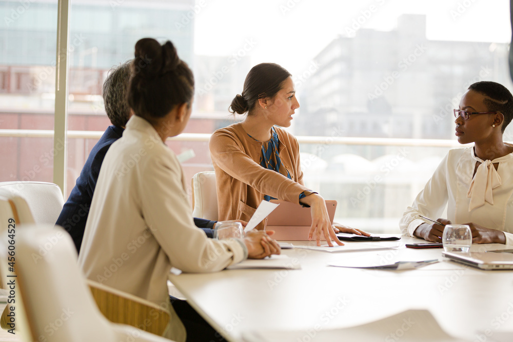 Business people in conference room meeting Business people in conference room meeting