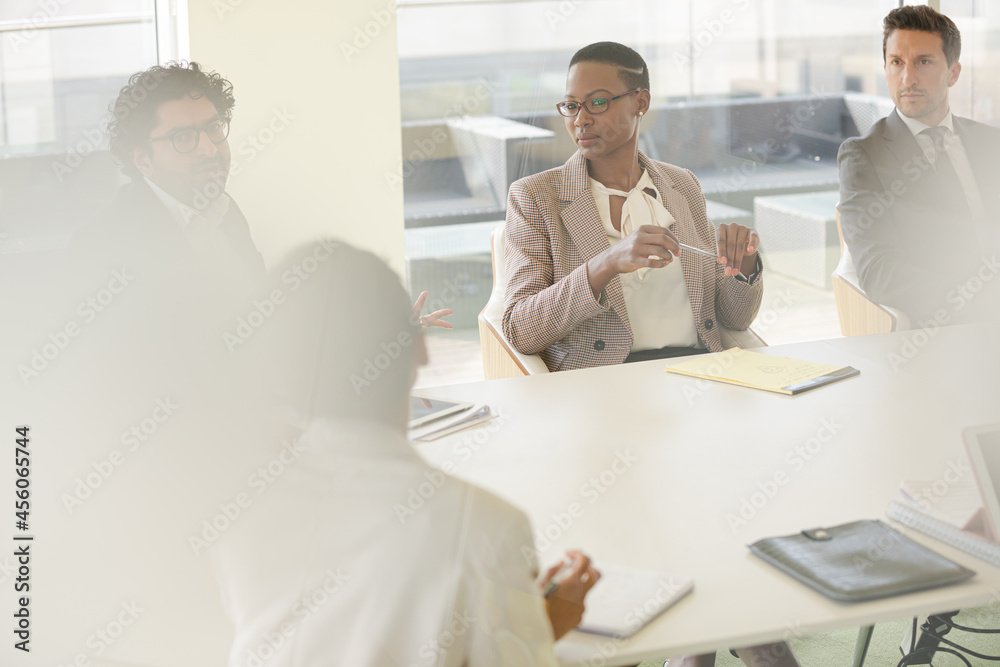 Business people in conference room meeting Business people in conference room meeting