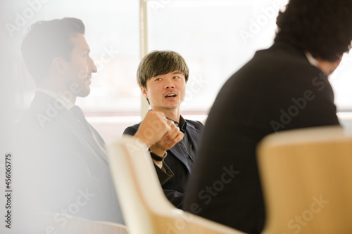 Business people in conference room meeting