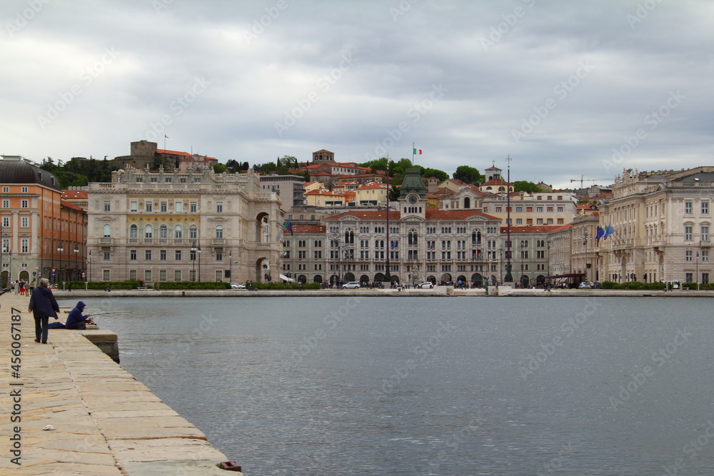 Obraz premium Urban view of Trieste, Italy