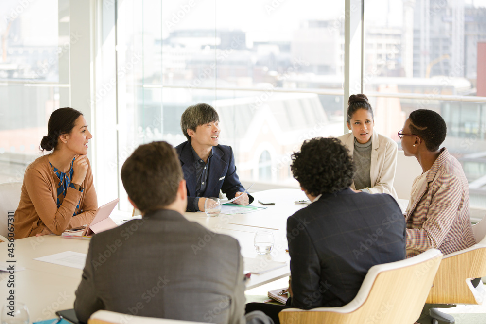 Business people in conference room meeting Business people in conference room meeting