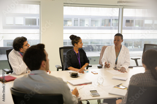 Business people in conference room meeting