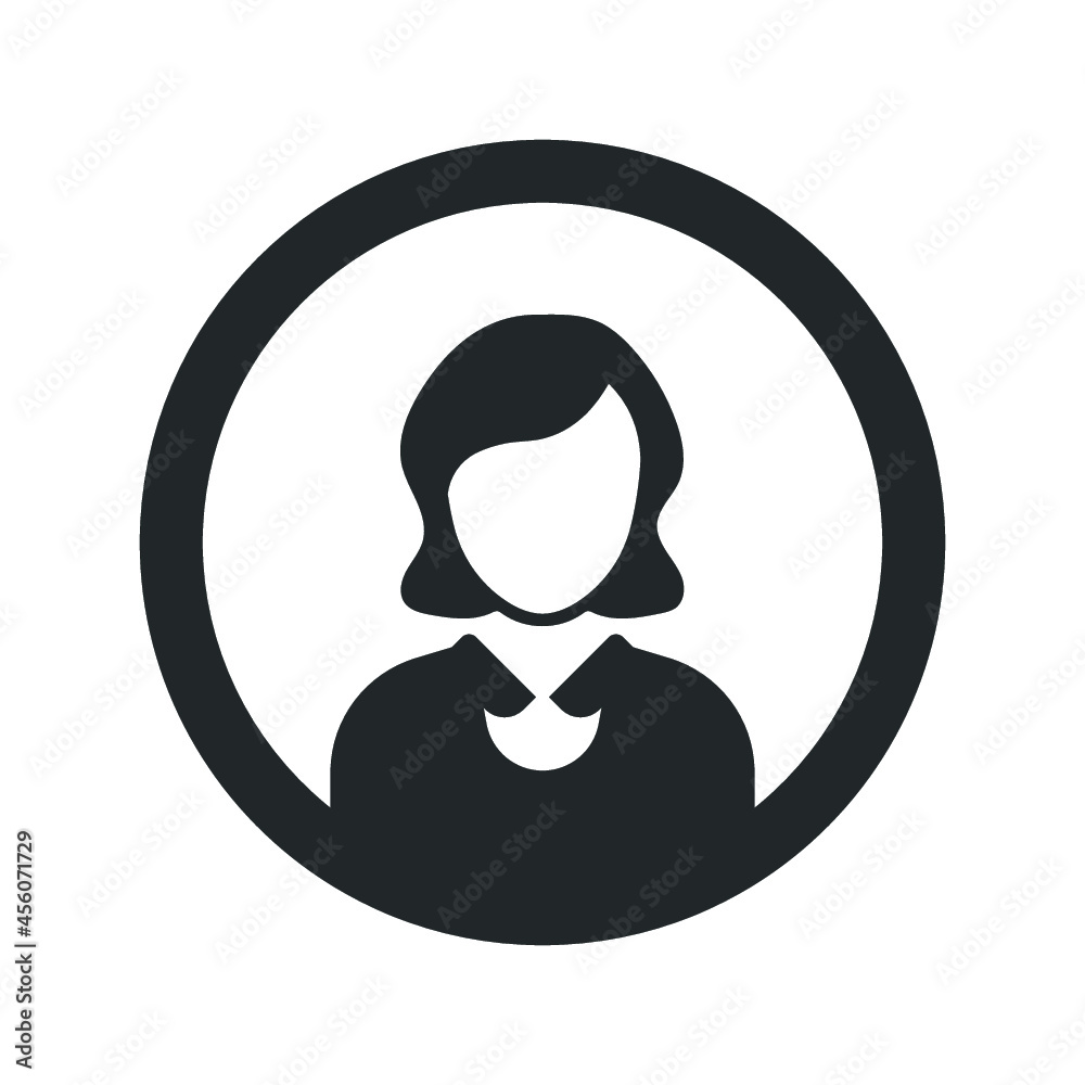 profile avatar icon design vector