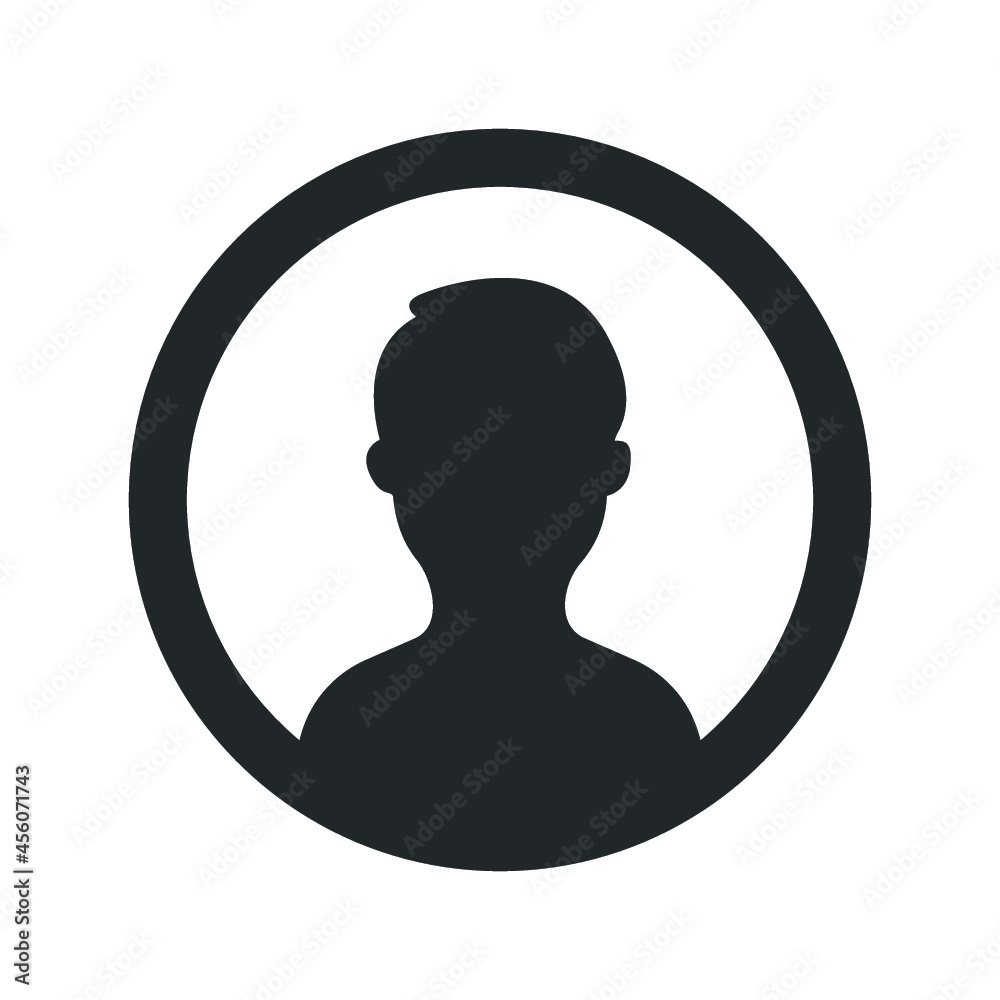 profile avatar icon design vector profile avatar icon design vector