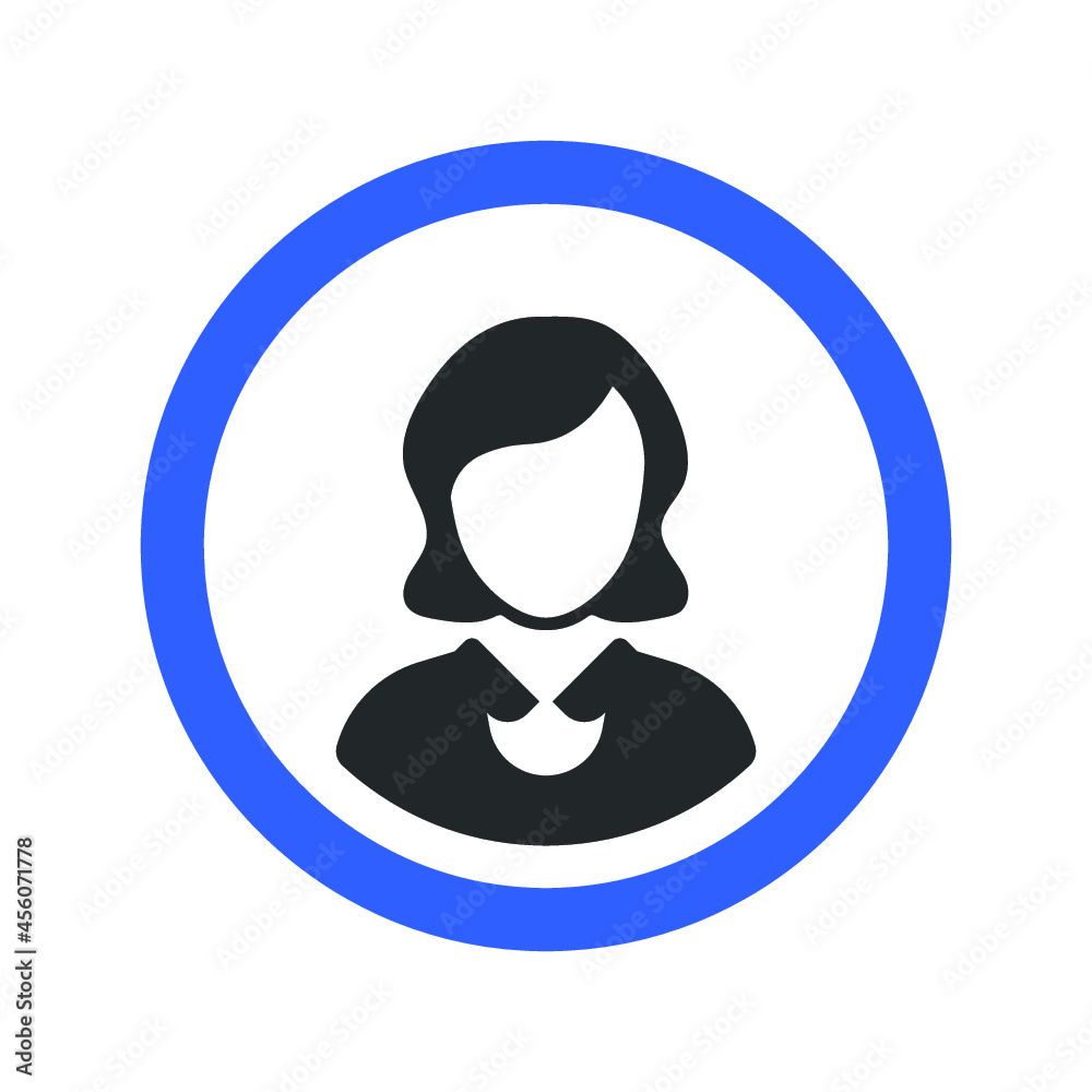 profile avatar icon design vector