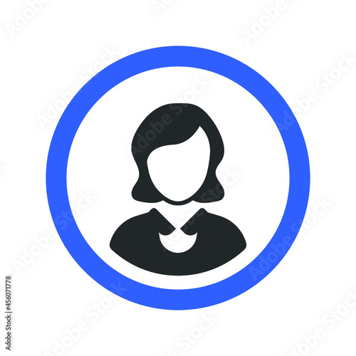 profile avatar icon design vector