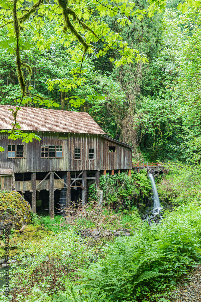 The historic Cedar Creek Grist Mill. The historic Cedar Creek Grist Mill.