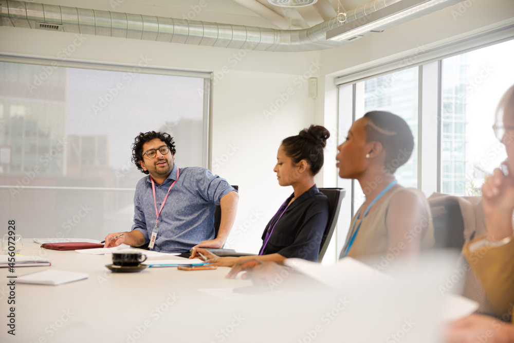 Business people in conference room meeting Business people in conference room meeting