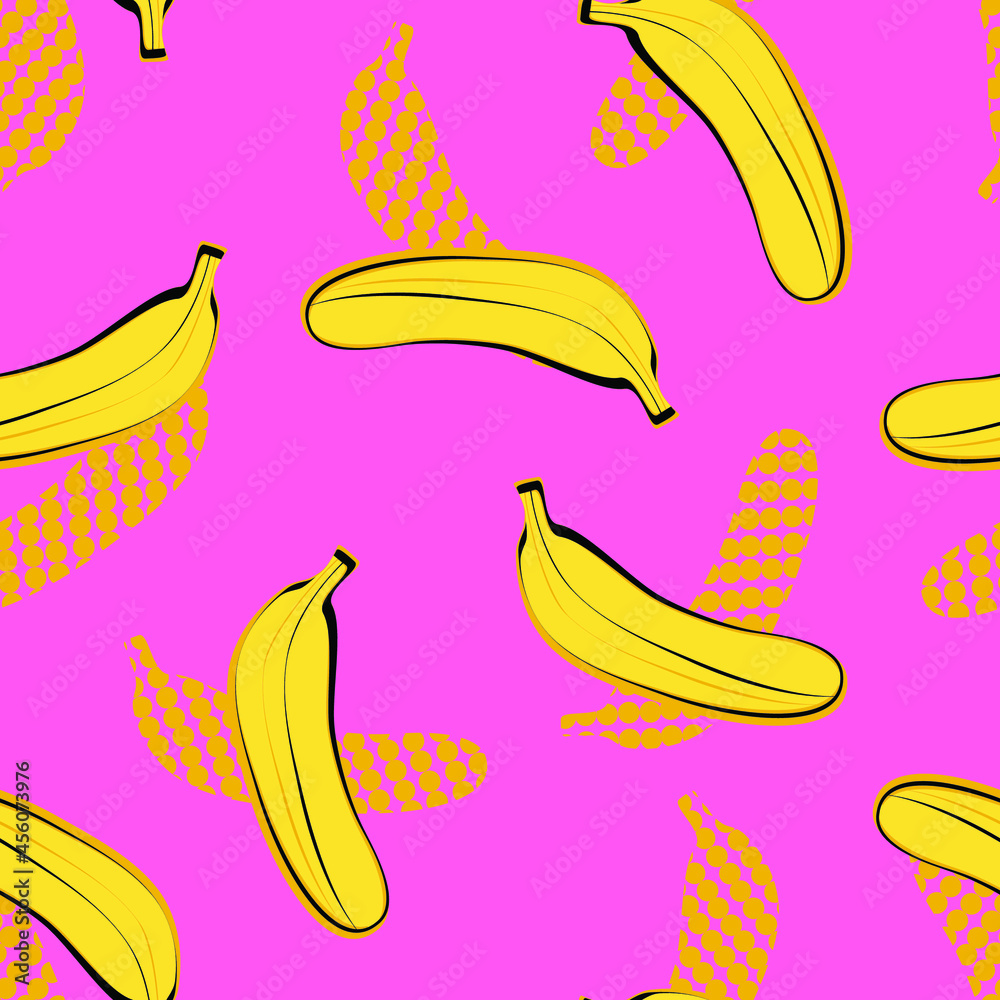 Banana seamles pattern Banana seamles pattern
