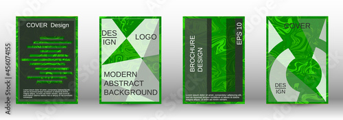 Modern covers.A set of modern covers. Abstract marble pattern.