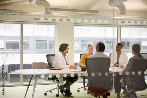 Business people in conference room meeting