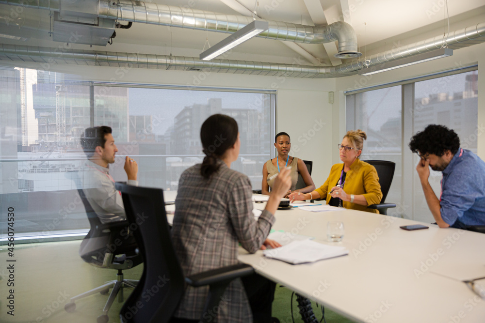 Business people in conference room meeting