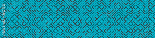 Abstract Geometric Pattern generative computational art illustration