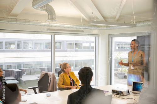 Business people in conference room meeting