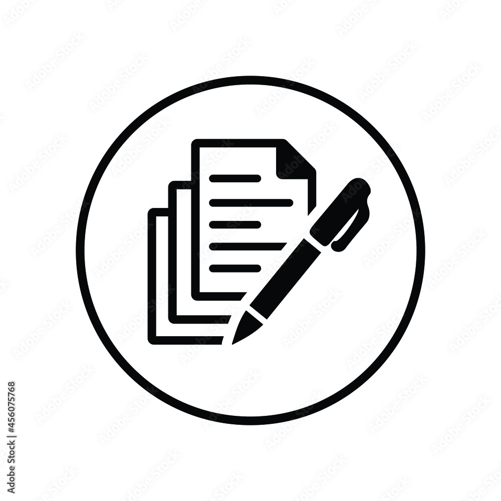 Articles, document, file, files icon. Black color design. Articles, document, file, files icon. Black color design.