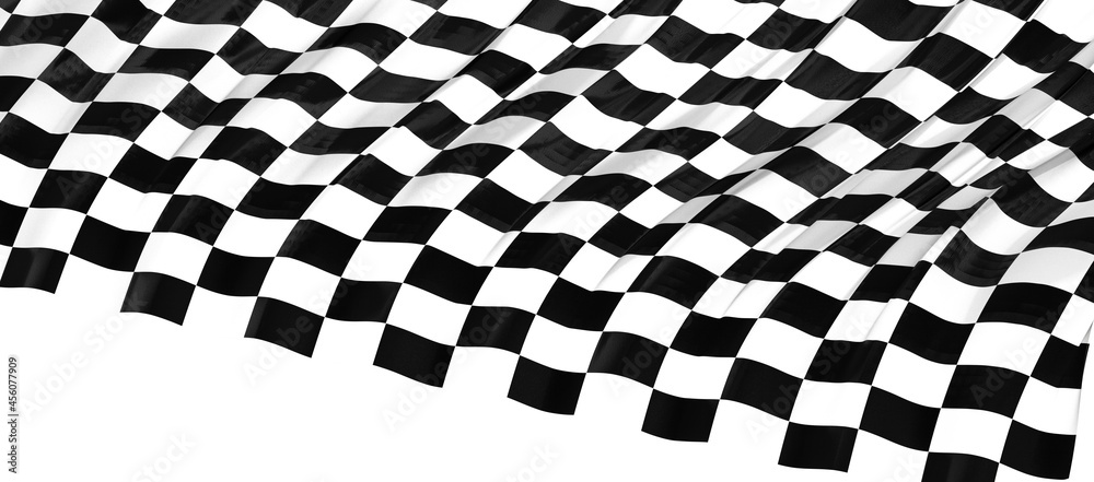 Fototapeta premium background of checkered flag pattern