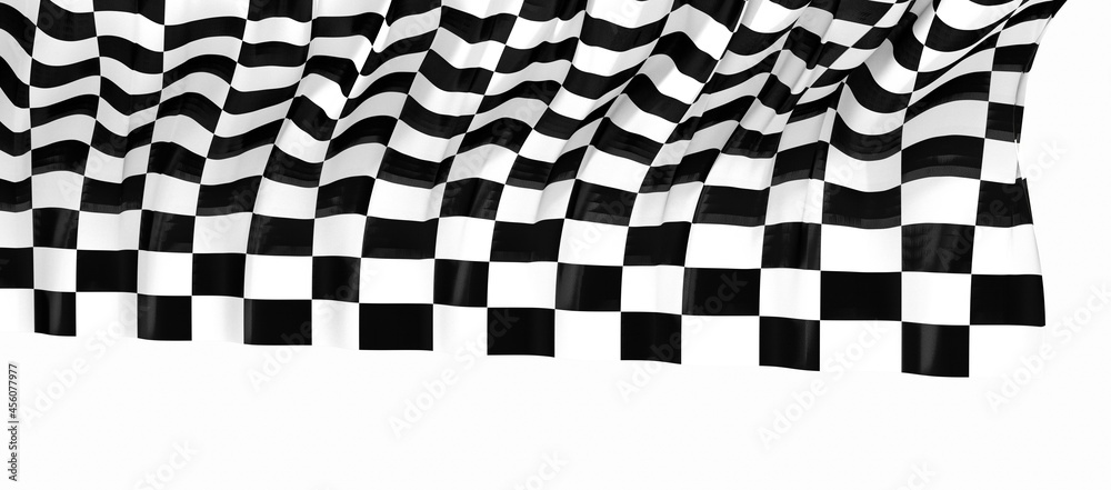 Obraz premium background of checkered flag pattern
