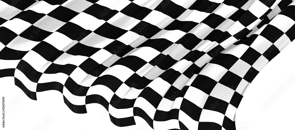 Obraz premium background of checkered flag pattern