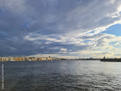 TheSt. Petersburg. Neva river in St Petersburg