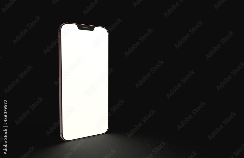 phone 3d illustration mockup smartphone.dark 3d phone 3d illustration mockup smartphone.dark 3d