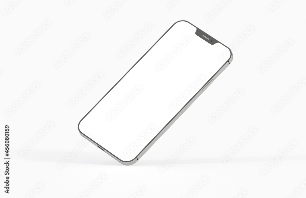 realistic smartphone template mockup for user experience presentation. Stylish concept design for websites, applications and landing pages. 3d realistic smartphone template mockup for user experience presentation. Stylish concept design for websites, applications and landing pages. 3d