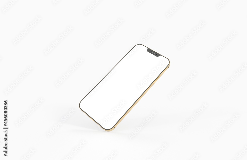 realistic smartphone template mockup for user experience presentation. Stylish concept design for websites, applications and landing pages. 3d realistic smartphone template mockup for user experience presentation. Stylish concept design for websites, applications and landing pages. 3d