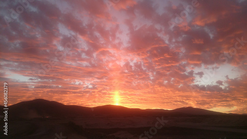 Travesía por la pampa desertica del norte de Chile