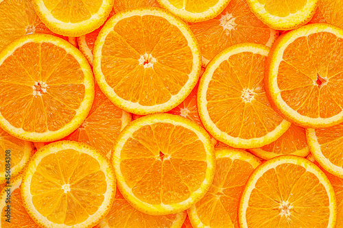 Healthy food  background. Orange