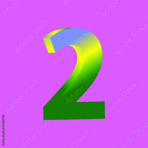 number 2 Gradient
