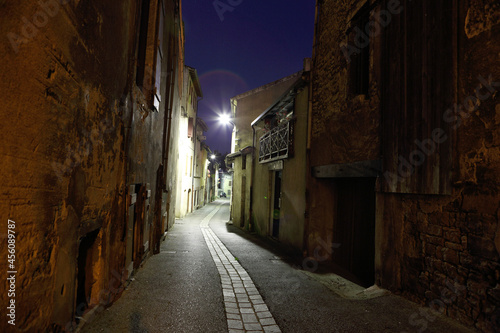 the street of the ancient night city