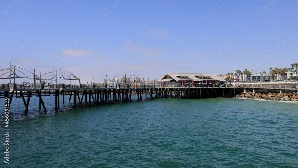 Sunny view of the Redondo Beach Pier Sunny view of the Redondo Beach Pier