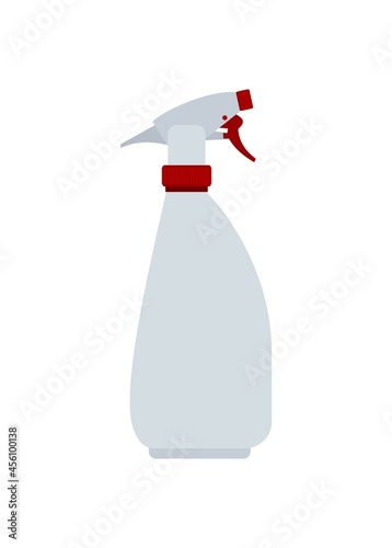 Water sprayer. Simple flat illustration.
