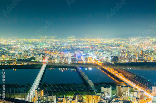 大阪の夜景 