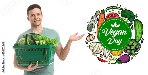 Greeting card for World Veg...