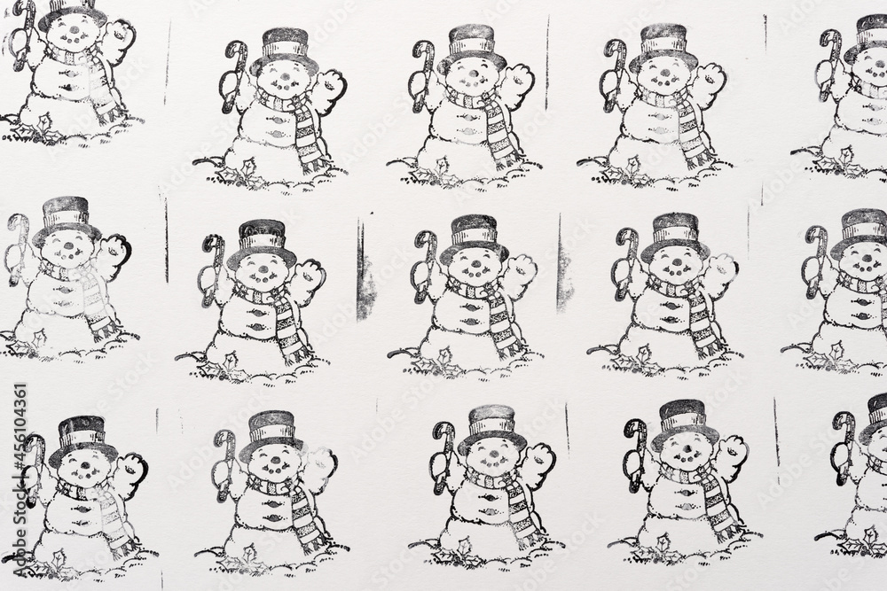 christmas themed rubber stamp background christmas themed rubber stamp background