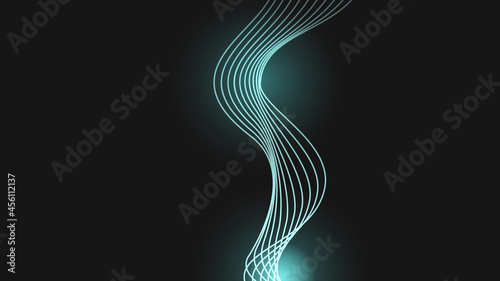 Abstract technology communication concept vector background. Vector Abstract, science, futuristic, energy technology concept. Digital image of light rays, stripes lines