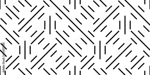 Geometric Lines Seamless Pattern M_2109001