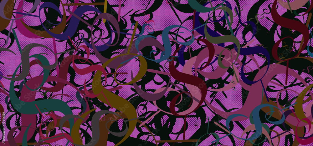 Obraz premium Abstract dollar sign grunge texture background image.