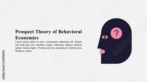 The Prospect theory of behavioural economics is used for investors to understand their biases where losses tend to cause greater emotional impact than the equivalent gain.