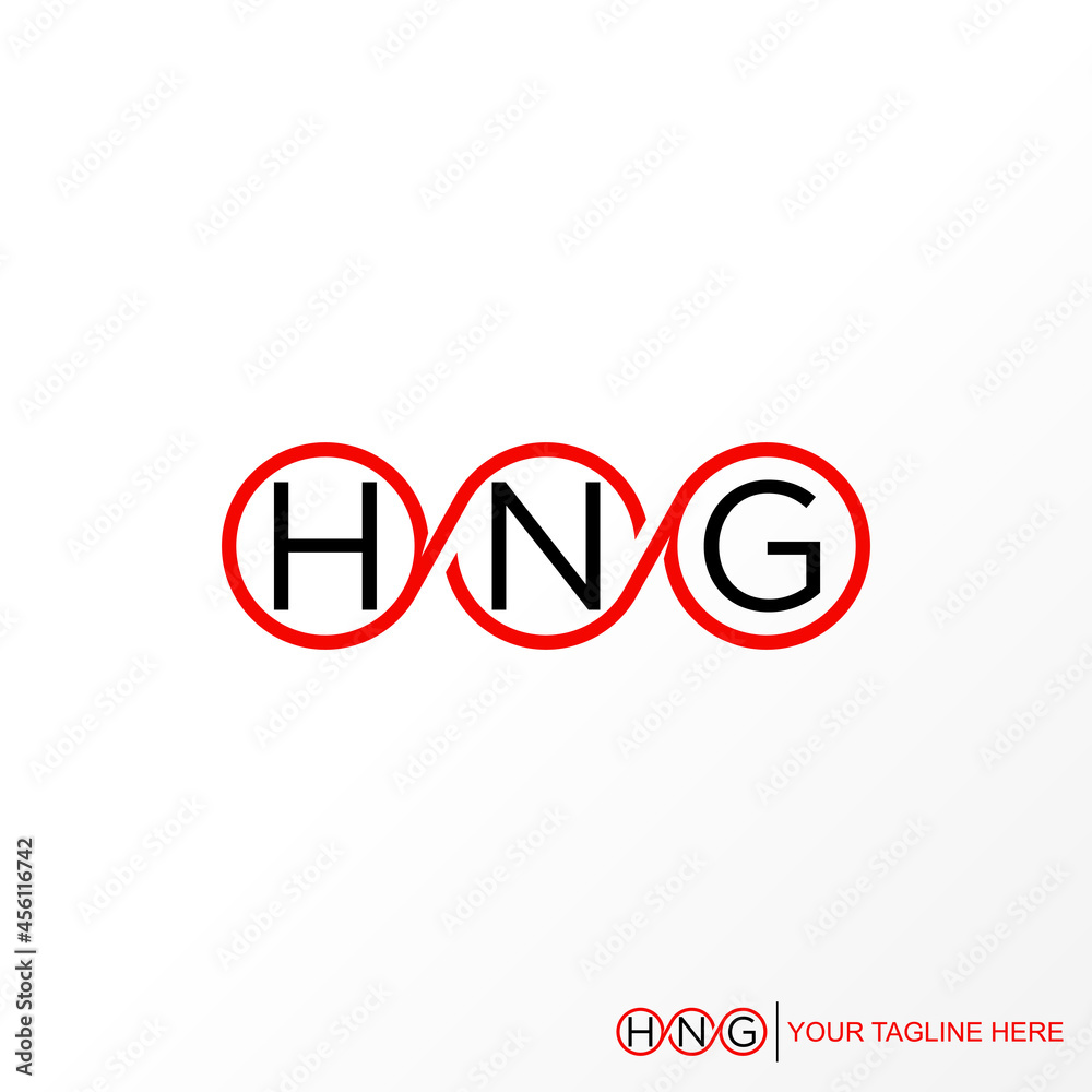 Letter or word HNG logo in circle image graphic icon logo design abstract concept vector stock. Can be used as a symbol related to initial. Letter or word HNG logo in circle image graphic icon logo design abstract concept vector stock. Can be used as a symbol related to initial.