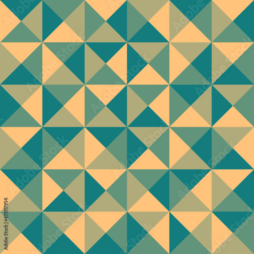 color triangles. vector seamless pattern. light repetitive background. fabric swatch. wrapping paper. continuous print. geometric shapes. design element for decor, textile, apparel