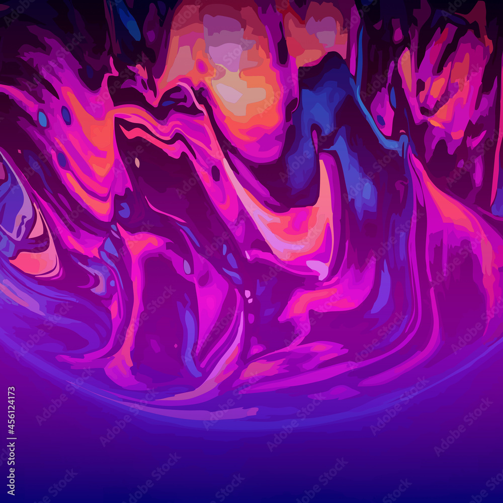 abstract background in cyberpunk style 