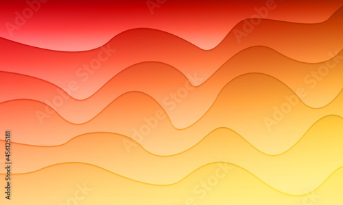 Abstract Wave Pattern Texture Mixed Red Yellow Multi Color For Graphic Background