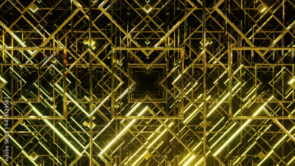Obraz premium 3D illustration Background for advertising and wallpaper in festival and celebrate scene. 3D rendering in decorative concept.