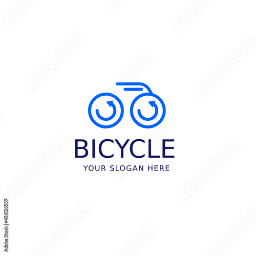Minimal Bicycle Logo