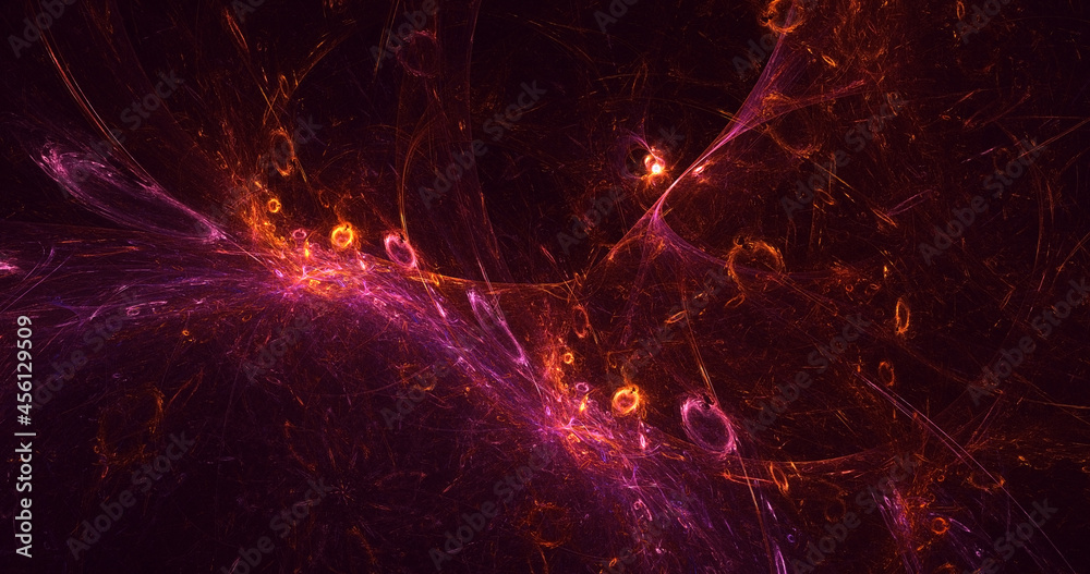 3D rendering abstract colorful fractal light background 3D rendering abstract colorful fractal light background