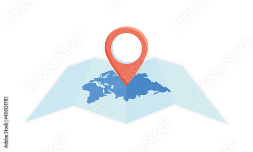 world map with location pin Free Download world map with location pin - GFXLoad