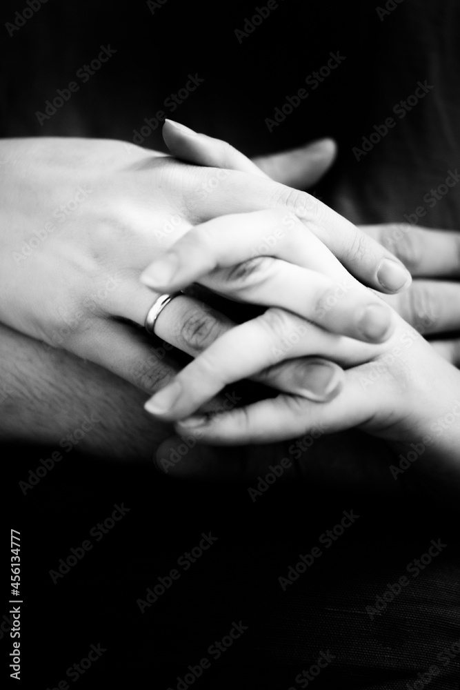 the hands of loving people are intertwined the hands of loving people are intertwined
