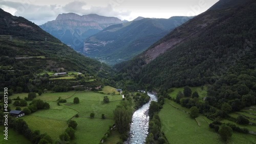 Orotava Valley Tenerife Canary valley Spain aerial photo