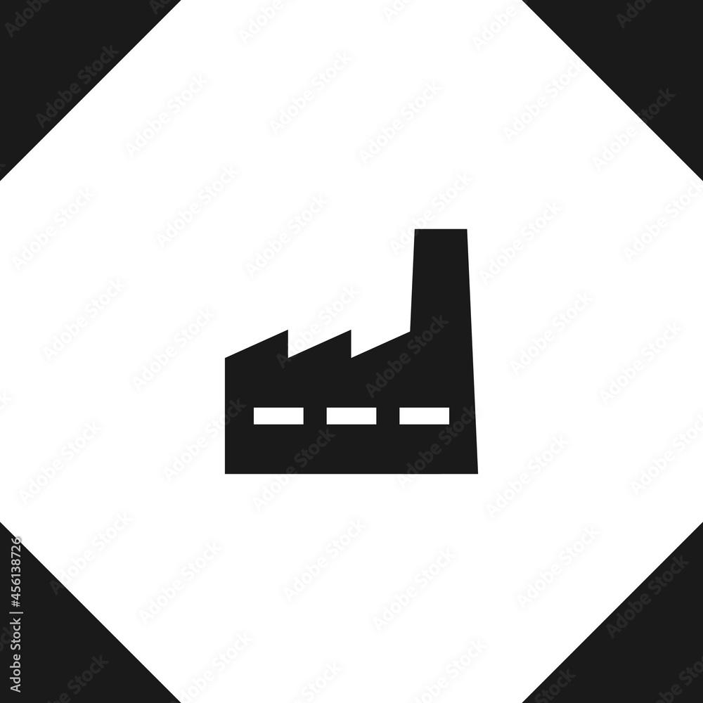 Factory Icon Vector Illustration Eps10 Factory Icon Vector Illustration Eps10
